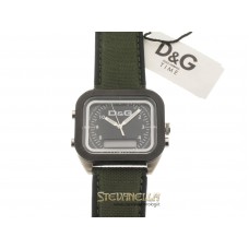 D&G orologio Vocals analogico cinturino verde  DW0297
